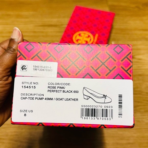TORY BURCH Cap Toe Pump Shoes - Picture 13 of 15
